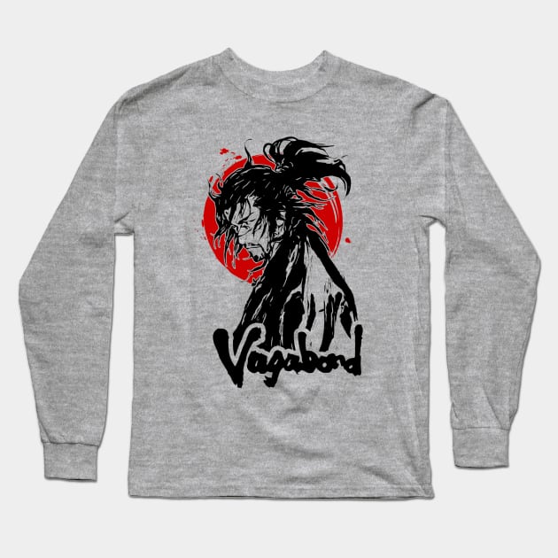 Vagabond (Miyamoto Musashi) Long Sleeve T-Shirt by Rules of the mind